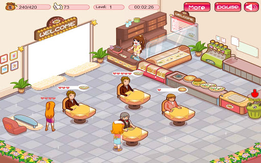 Restaurant Story Game Menu